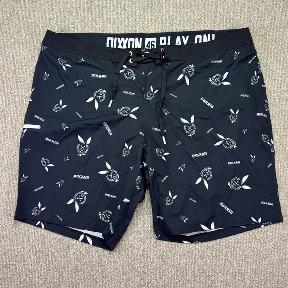 Dixxon Flannel Co Other - Dixxon Flannel Company x Playboy Men's Black Graphic Board Shorts Size 46